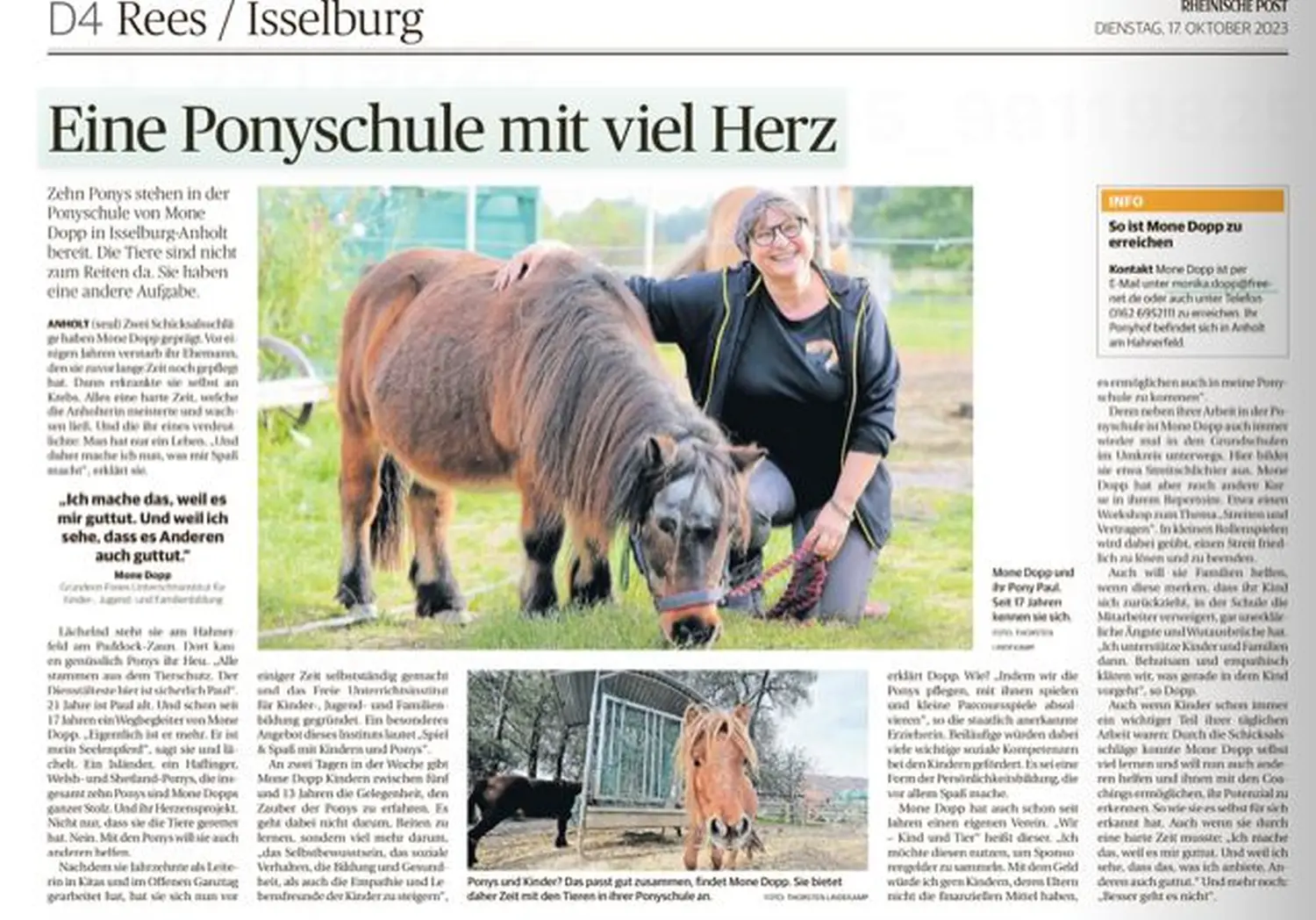 Kinder und Tiere